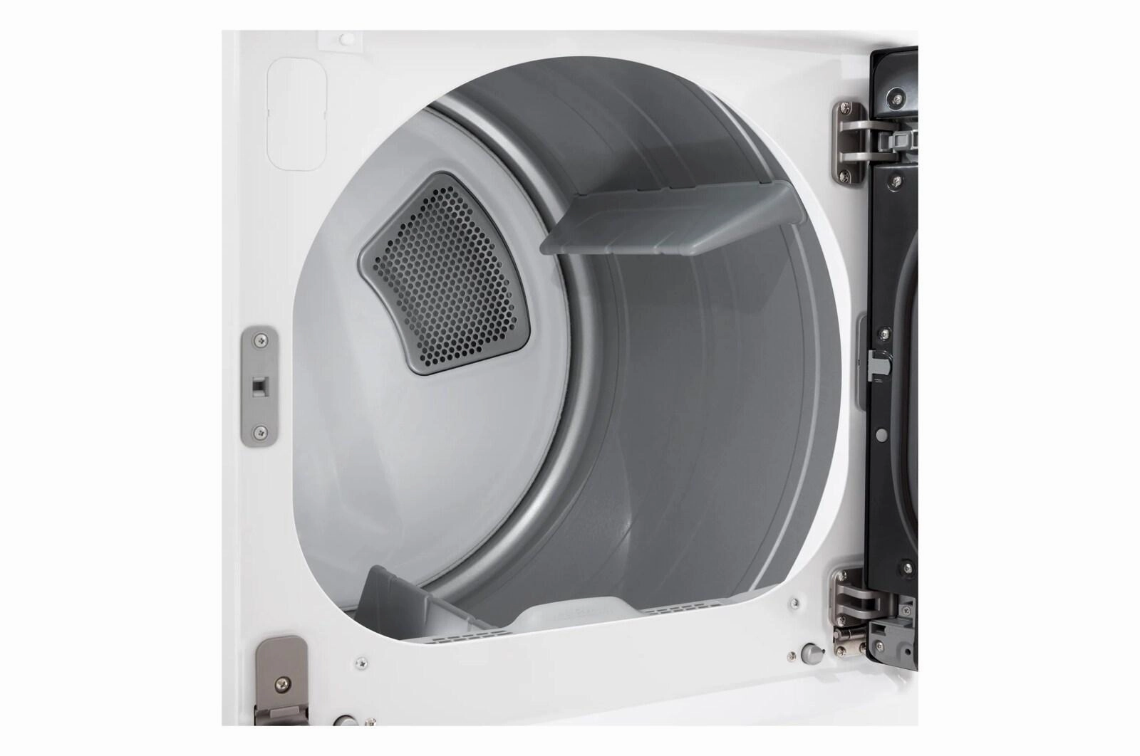 Lg DLEX8600WE 7.3 Cu.Ft. Ultra Large High Efficiency Electric Turbosteam&#8482; Lg Easyload&#8482; Door, Wi-Fi Connectivity, White