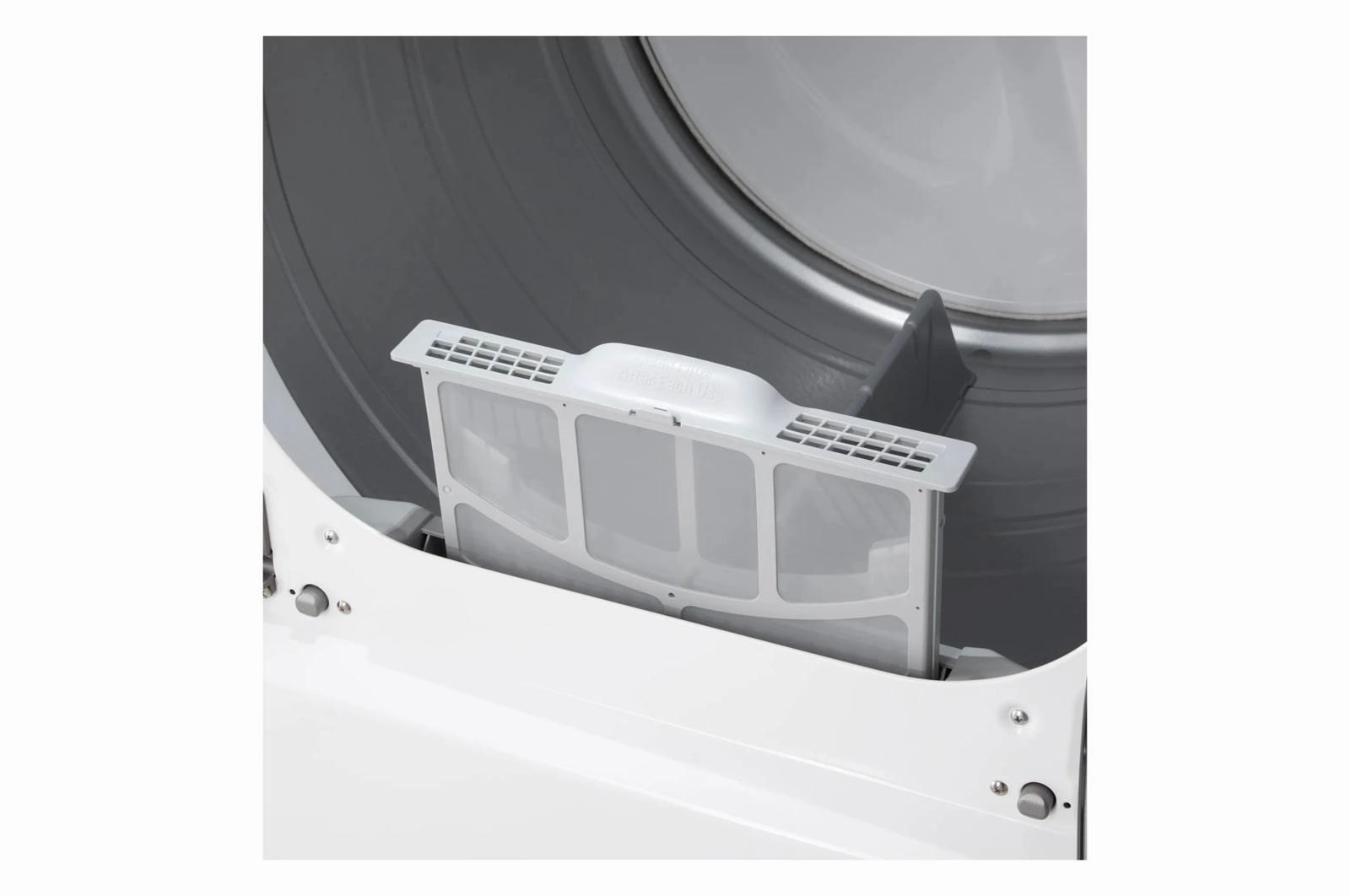 Lg DLEX8600WE 7.3 Cu.Ft. Ultra Large High Efficiency Electric Turbosteam&#8482; Lg Easyload&#8482; Door, Wi-Fi Connectivity, White