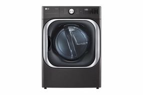 Lg DLEX8900B 9.0 Cu. Ft. Mega Capacity Smart Wi-Fi Enabled Front Load Electric Dryer With Turbosteam&#8482; And Built-In Intelligence