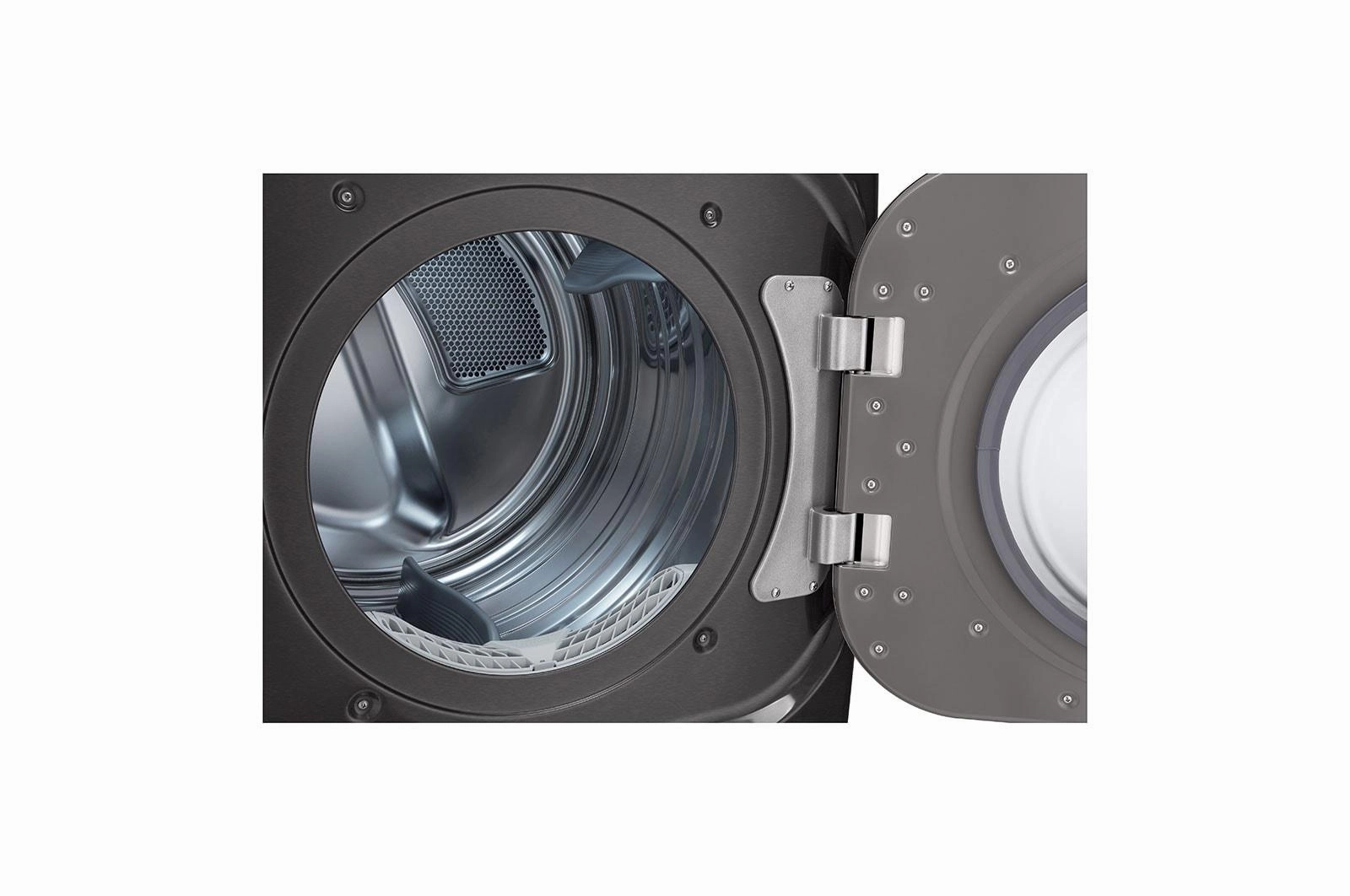 Lg DLEX8900B 9.0 Cu. Ft. Mega Capacity Smart Wi-Fi Enabled Front Load Electric Dryer With Turbosteam&#8482; And Built-In Intelligence