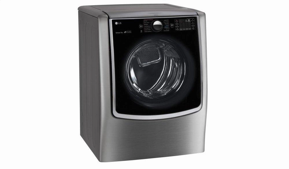 Lg DLEX9000V 9.0 Cu. Ft. Large Smart Wi-Fi Enabled Electric Dryer W/ Turbosteam&#8482;