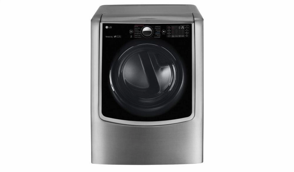Lg DLEX9000V 9.0 Cu. Ft. Large Smart Wi-Fi Enabled Electric Dryer W/ Turbosteam&#8482;