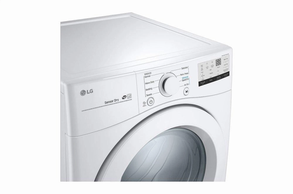 Lg DLG3401W 7.4 Cu. Ft. Ultra Large Capacity Gas Dryer