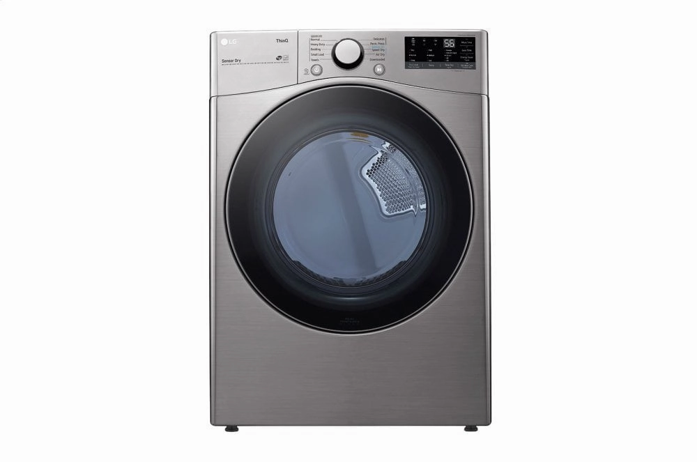 Lg DLG3601V 7.4 Cu. Ft. Ultra Large Capacity Smart Wi-Fi Enabled Front Load Gas Dryer With Built-In Intelligence
