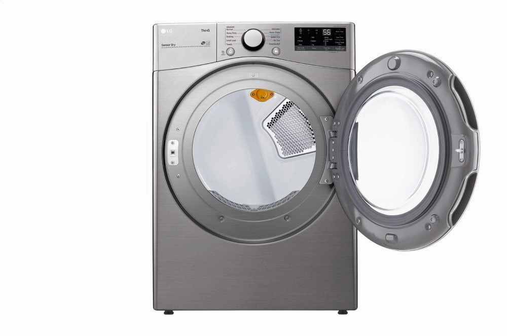 Lg DLG3601V 7.4 Cu. Ft. Ultra Large Capacity Smart Wi-Fi Enabled Front Load Gas Dryer With Built-In Intelligence