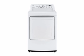 Lg DLG7001W 7.3 Cu. Ft. Ultra Large Capacity Top Load Gas Dryer With Sensor Dry Technology