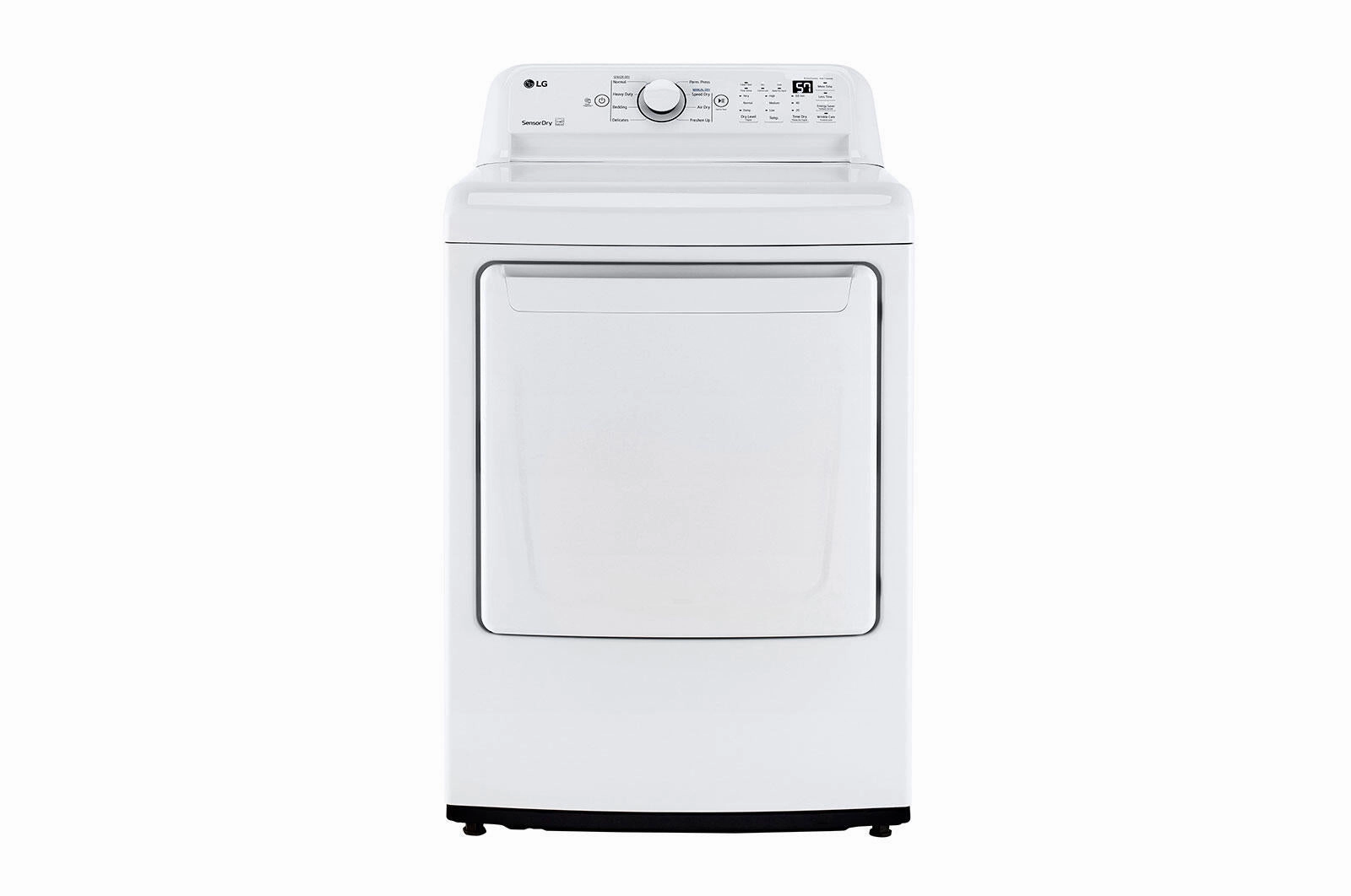 Lg DLG7001W 7.3 Cu. Ft. Ultra Large Capacity Top Load Gas Dryer With Sensor Dry Technology