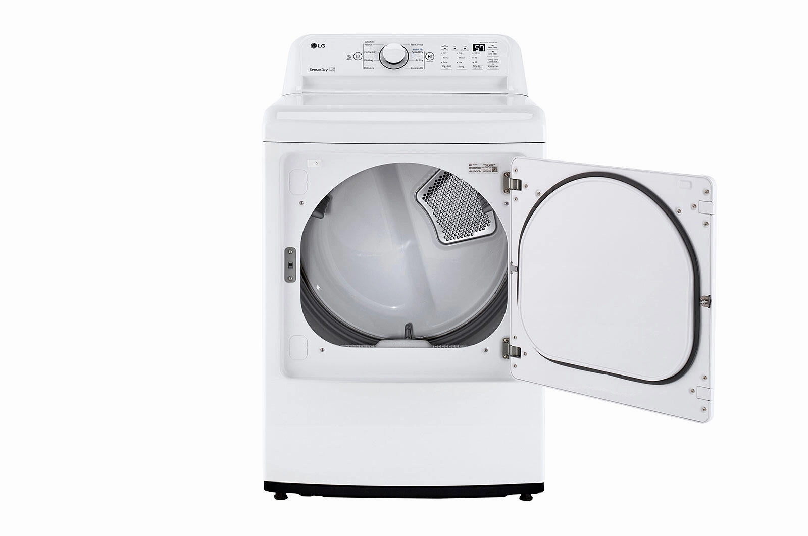Lg DLG7001W 7.3 Cu. Ft. Ultra Large Capacity Top Load Gas Dryer With Sensor Dry Technology