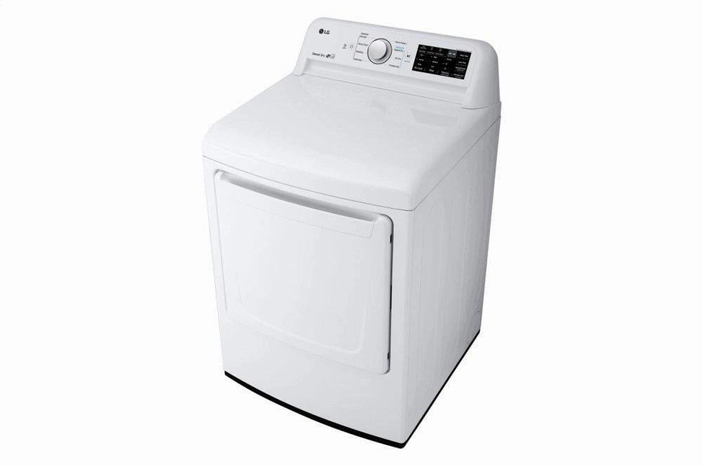 Lg DLG7101W 7.3 Cu. Ft. Gas Dryer With Sensor Dry Technology