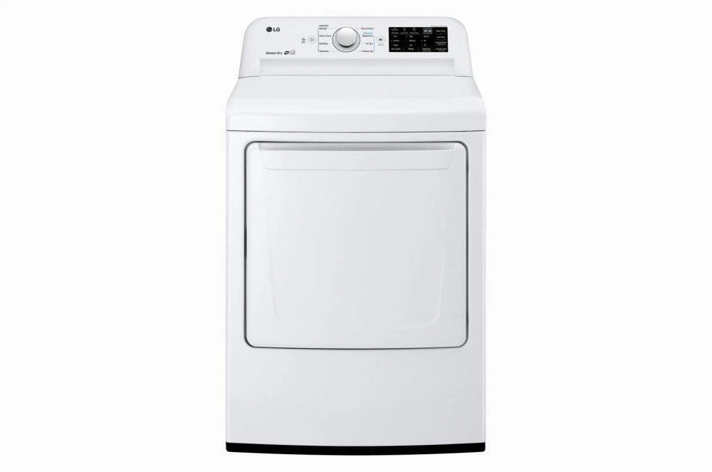 Lg DLG7101W 7.3 Cu. Ft. Gas Dryer With Sensor Dry Technology