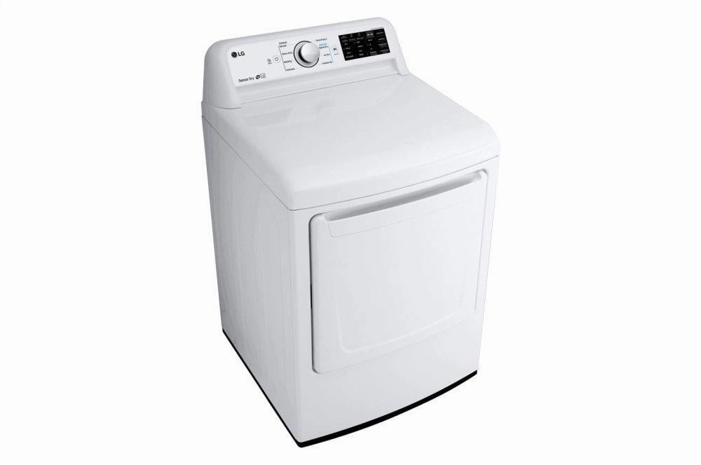 Lg DLG7101W 7.3 Cu. Ft. Gas Dryer With Sensor Dry Technology