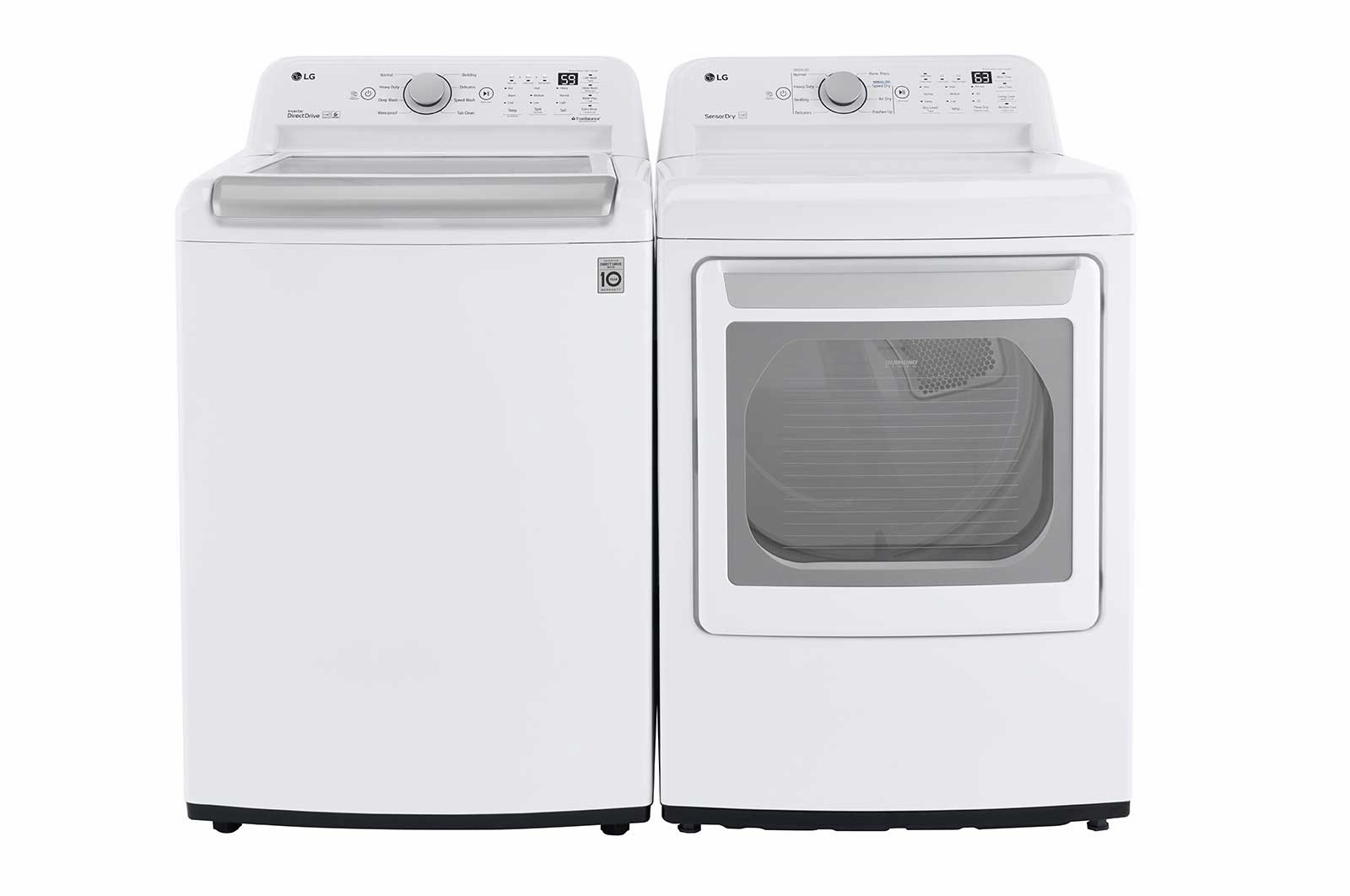 Lg DLG7151W 7.3 Cu. Ft. Ultra Large Capacity Gas Dryer With Sensor Dry Technology