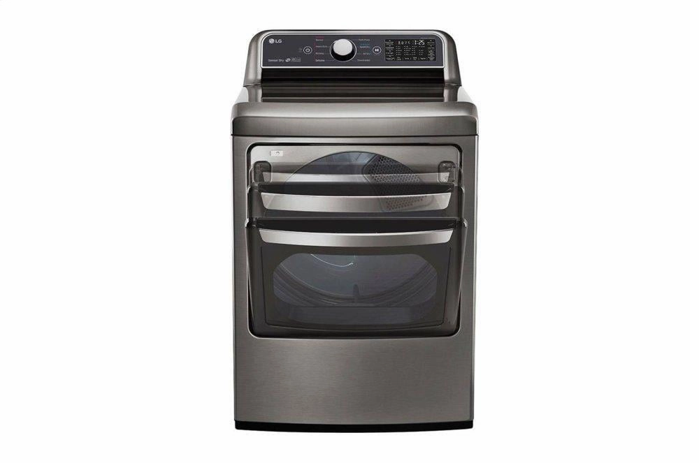 Lg DLG7301VE 7.3 Cu. Ft. Smart Wi-Fi Enabled Gas Dryer With Sensor Dry Technology
