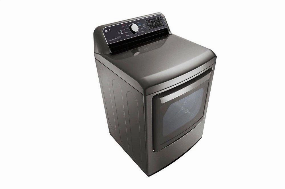 Lg DLG7301VE 7.3 Cu. Ft. Smart Wi-Fi Enabled Gas Dryer With Sensor Dry Technology