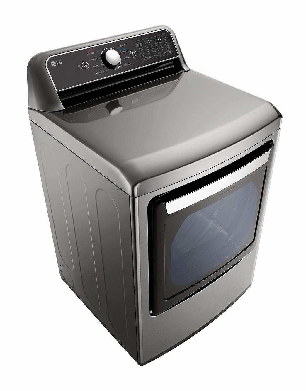 Lg DLG7401VE 7.3 Cu. Ft. Ultra Large Capacity Smart Wi-Fi Enabled Rear Control Gas Dryer With Easyload&#8482; Door