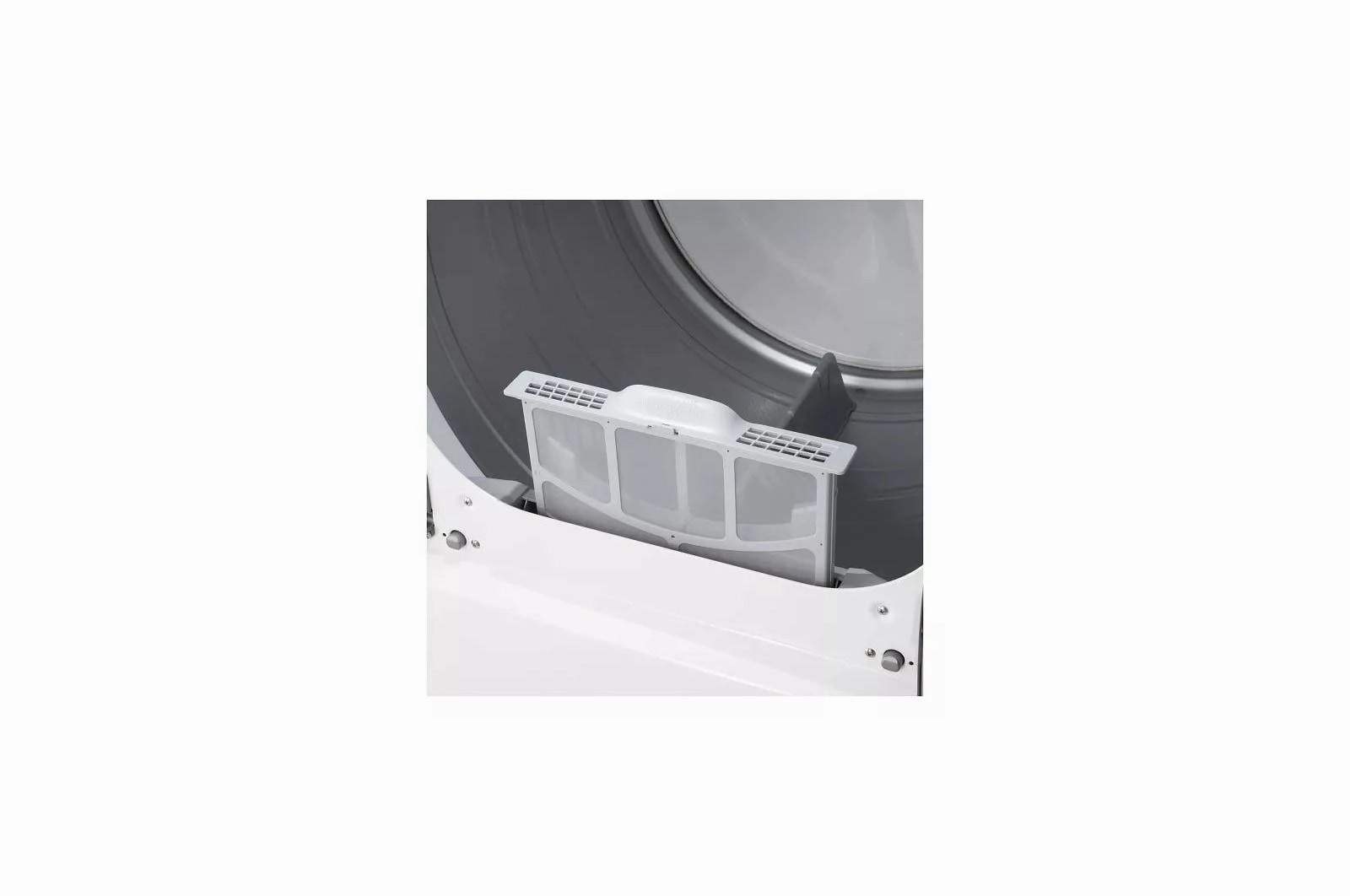 Lg DLG8401WE 7.3 Cu. Ft. Ultra Large Capacity Rear Control Gas Dryer With Lg Easyload&#8482; Door And Ai Sensing