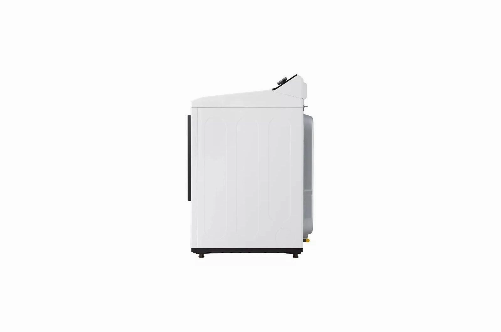 Lg DLG8401WE 7.3 Cu. Ft. Ultra Large Capacity Rear Control Gas Dryer With Lg Easyload&#8482; Door And Ai Sensing