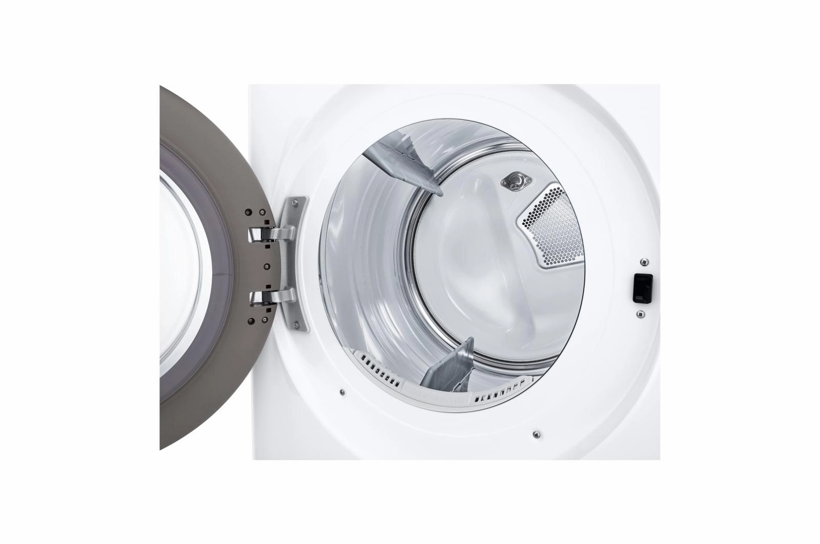 Lg DLGX5501W 7.4 Cu. Ft. Ultra Large Capacity Smart Front Load Gas Energy Star Dryer With Sensor Dry & Steam Technology