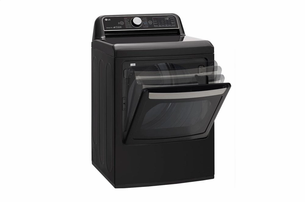 Lg DLGX7901BE 7.3 Cu.Ft. Smart Wi-Fi Enabled Gas Dryer With Turbosteam&#8482;