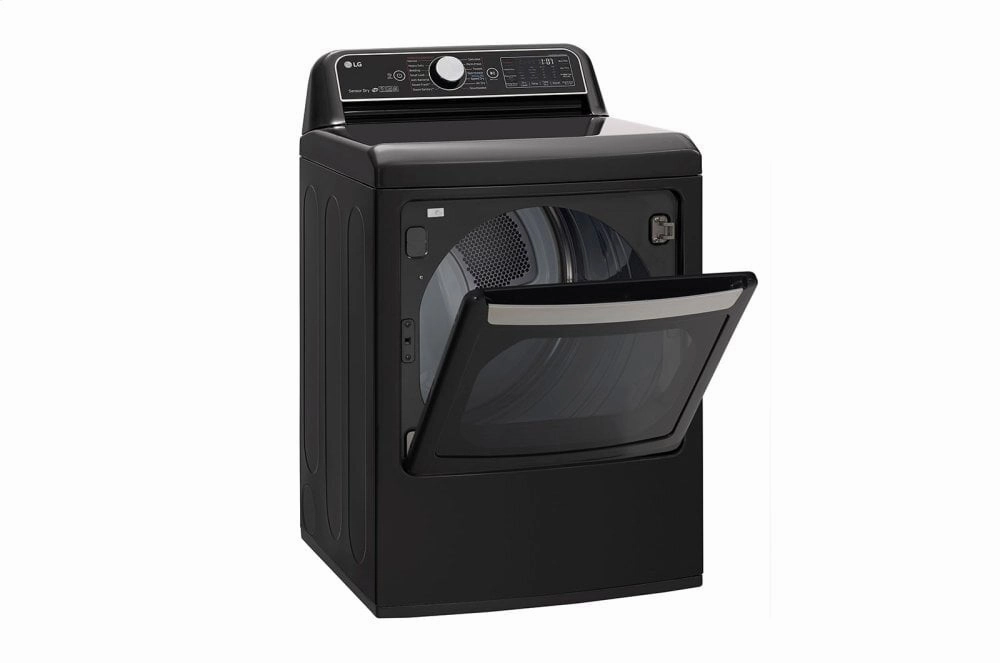 Lg DLGX7901BE 7.3 Cu.Ft. Smart Wi-Fi Enabled Gas Dryer With Turbosteam&#8482;