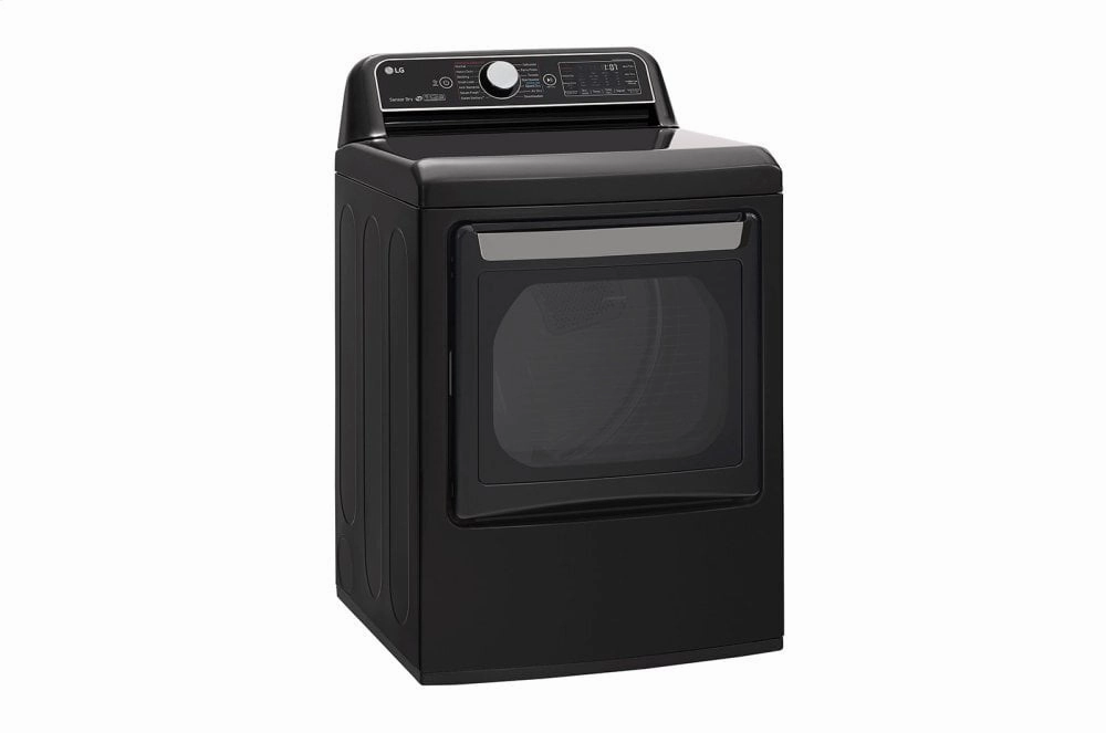 Lg DLGX7901BE 7.3 Cu.Ft. Smart Wi-Fi Enabled Gas Dryer With Turbosteam&#8482;