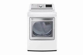 Lg DLGX7901WE 7.3 Cu. Ft. Ultra Large Capacity Smart Wi-Fi Enabled Rear Control Gas Dryer With Turbosteam&#8482;