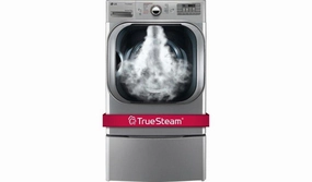 Lg DLGX8101V 9.0 Cu. Ft. Mega Capacity Gas Dryer W/ Steam&#8482; Technology