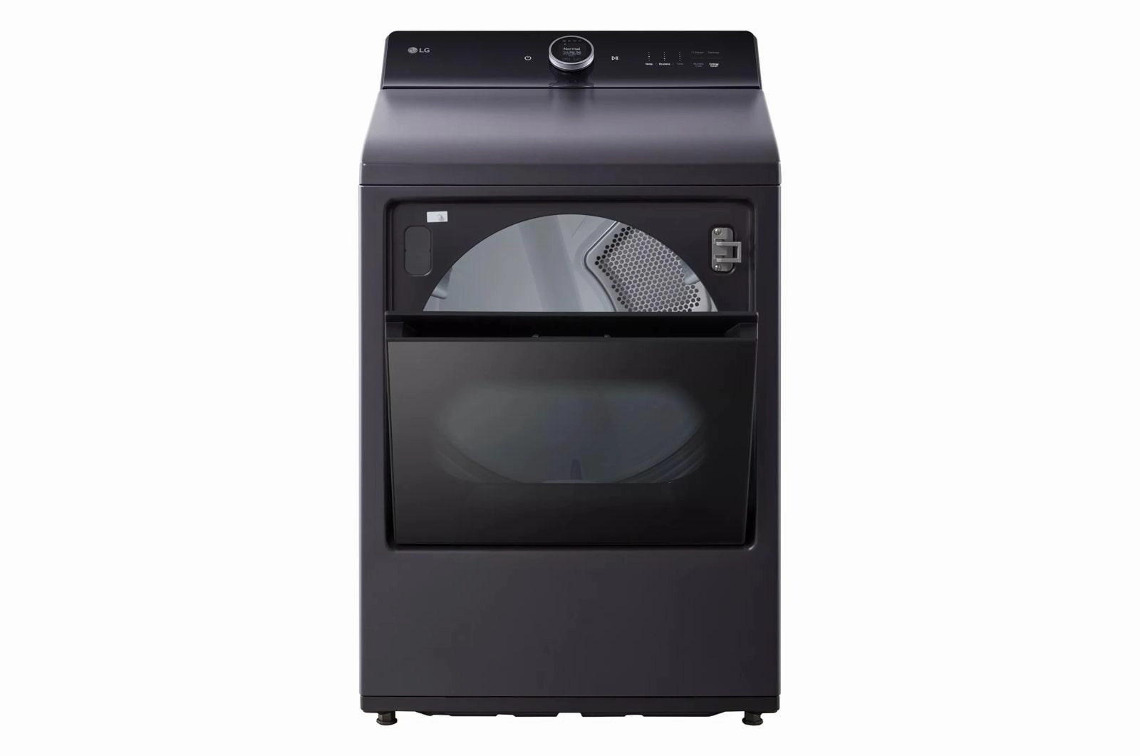 Lg DLGX8601BE 7.3 Cu. Ft. Ultra Large Capacity Rear Control Gas Dryer With Lg Easyload&#8482; Door, Ai Sensing And Turbosteam&#8482;