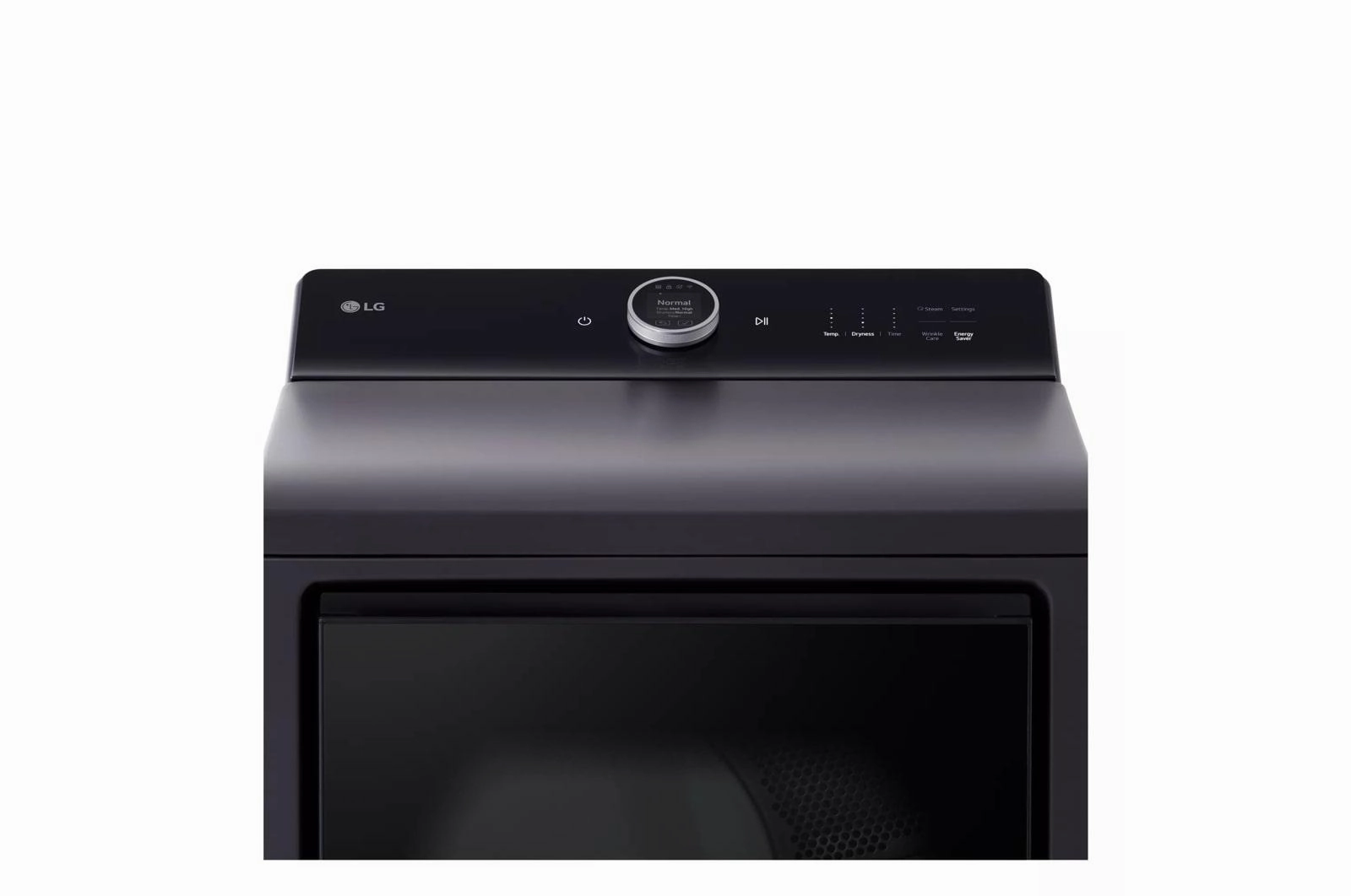Lg DLGX8601BE 7.3 Cu. Ft. Ultra Large Capacity Rear Control Gas Dryer With Lg Easyload&#8482; Door, Ai Sensing And Turbosteam&#8482;