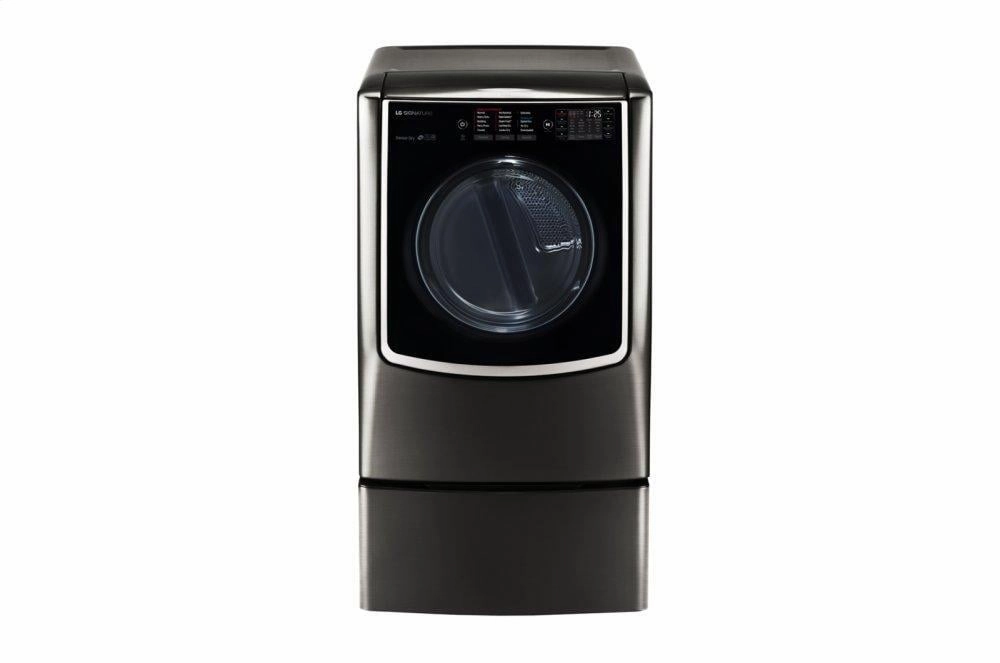 Lg DLGX9501K Lg Signature 9.0 Cu. Ft. Large Smart Wi-Fi Enabled Gas Dryer W/ Turbosteam&#8482;