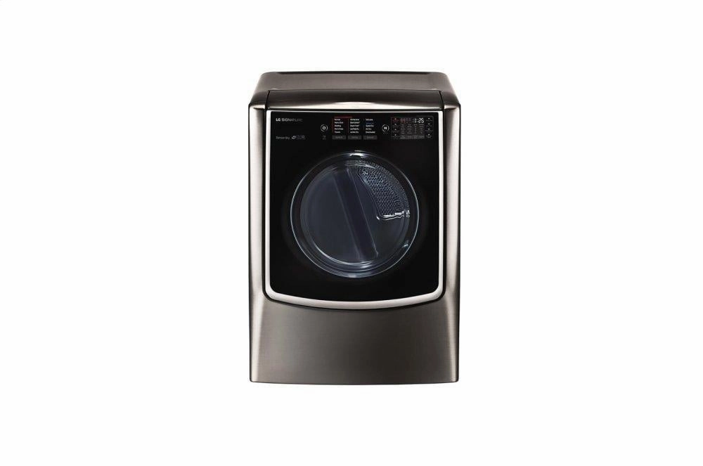 Lg DLGX9501K Lg Signature 9.0 Cu. Ft. Large Smart Wi-Fi Enabled Gas Dryer W/ Turbosteam&#8482;