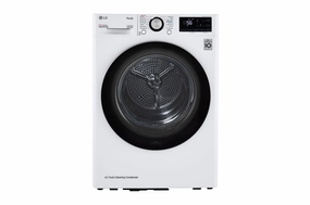Lg DLHC1455W 4.2 Cu.Ft. Smart Wi-Fi Enabled Compact Front Load Dryer With Dual Inverter Heatpump&#8482; Technology