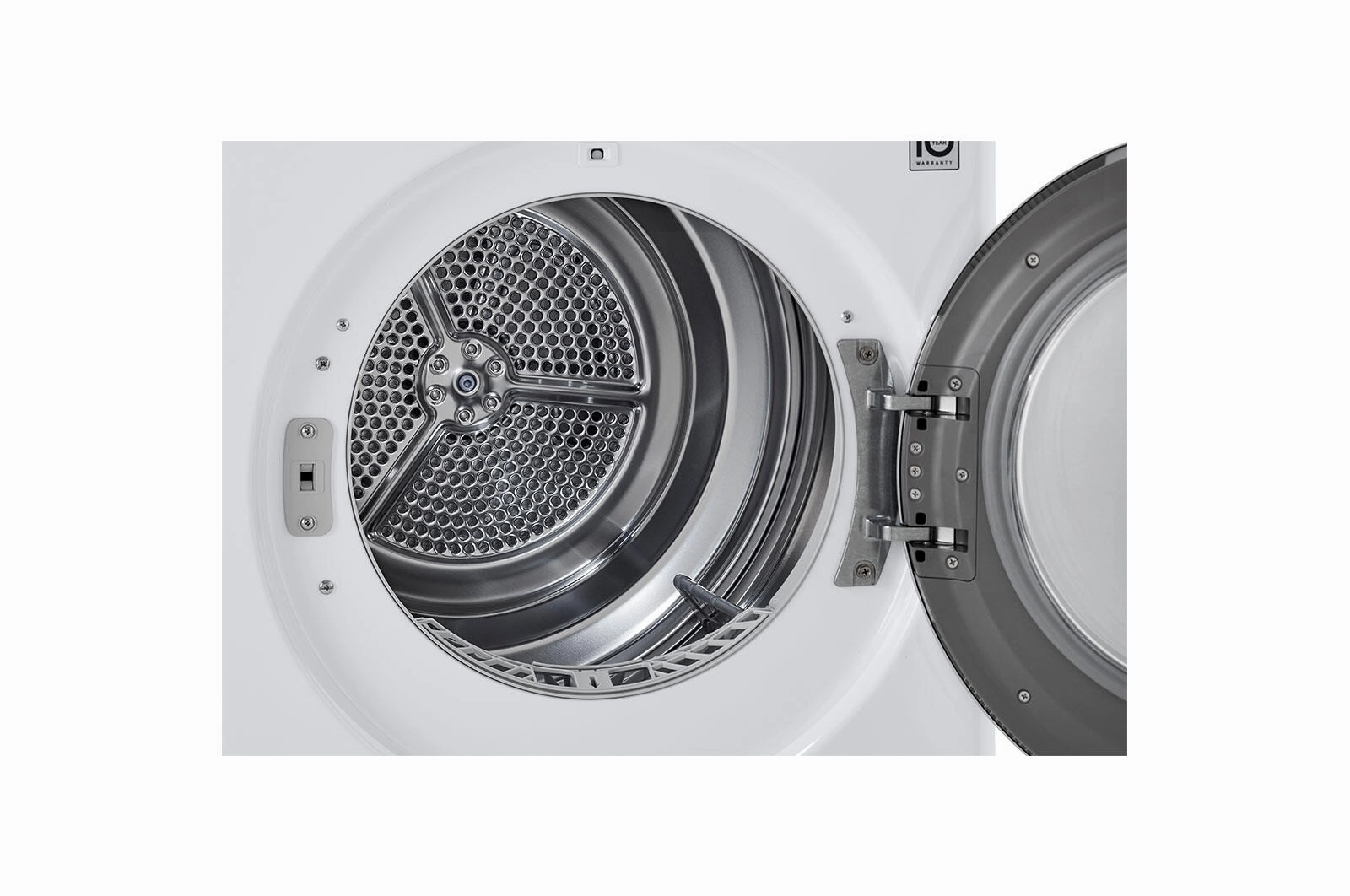 Lg DLHC1455W 4.2 Cu.Ft. Smart Wi-Fi Enabled Compact Front Load Dryer With Dual Inverter Heatpump&#8482; Technology