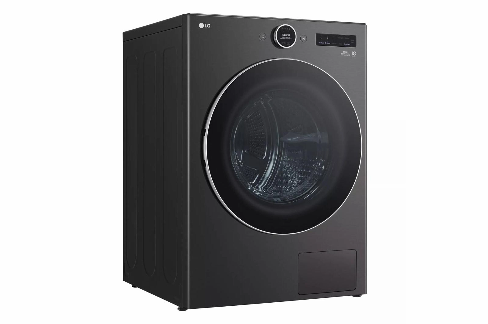 Lg DLHC5502B 7.8 Cu. Ft. Mega Capacity Smart Front Load Dryer With Dual Inverter Heatpump&#8482; Technology And Inverter Direct Drive Motor System