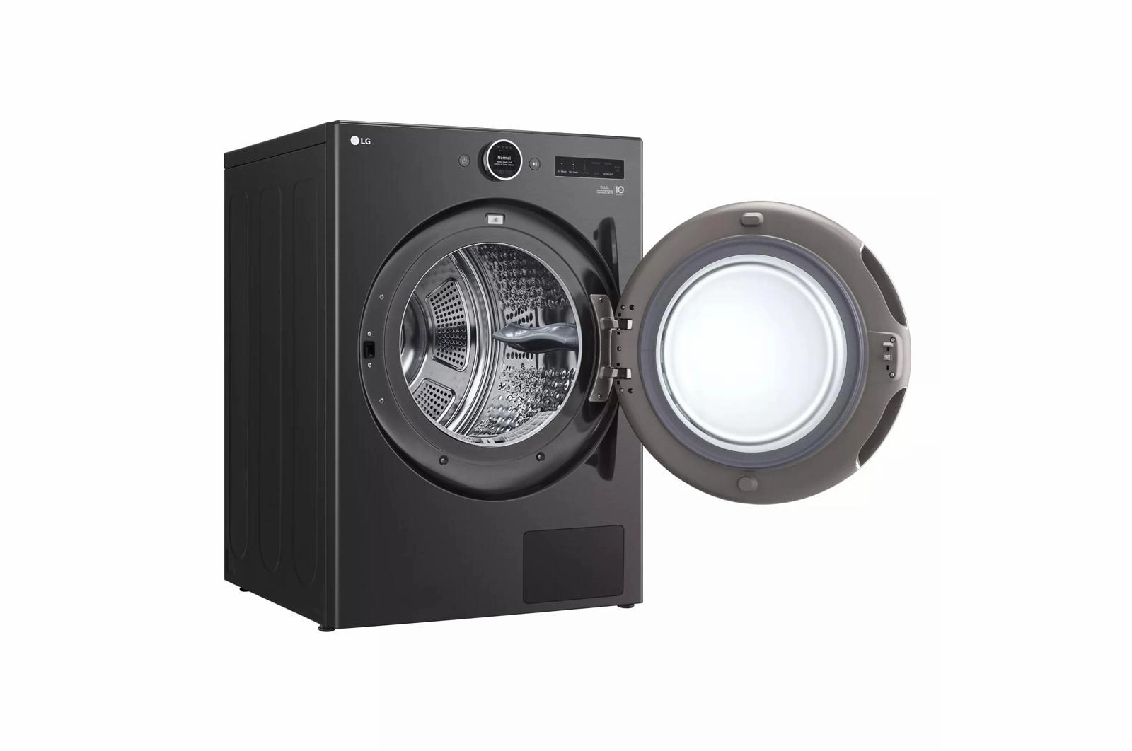 Lg DLHC5502B 7.8 Cu. Ft. Mega Capacity Smart Front Load Dryer With Dual Inverter Heatpump&#8482; Technology And Inverter Direct Drive Motor System