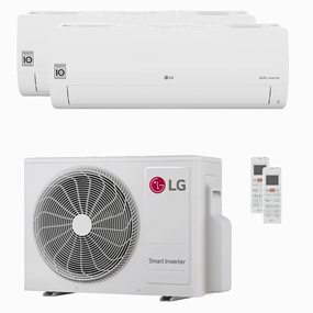 LG DUALCOOL Libero Smart dual split air conditioner 7000 18000 BTU inverter A    wifi external unit 6.15 kW