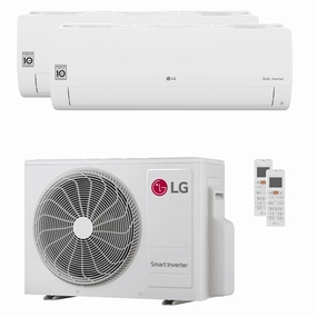 LG DUALCOOL Libero Smart dual split air conditioner 7000 24000 BTU inverter A    wifi external unit 6.15 kW