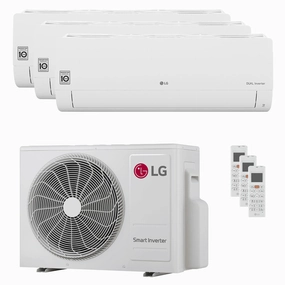 LG DUALCOOL Libero Smart trial split air conditioner 7000 7000 18000 BTU inverter A    wifi external unit 6.15 kW