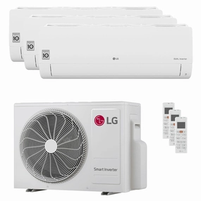 LG DUALCOOL Libero Smart trial split air conditioner 7000 7000 7000 BTU inverter A    wifi external unit 6.15 kW