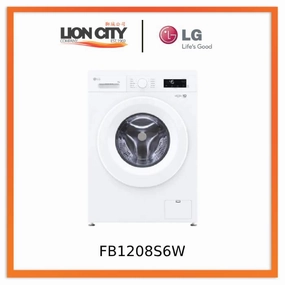 LG FB1208S6W 8kg Front Load Washer