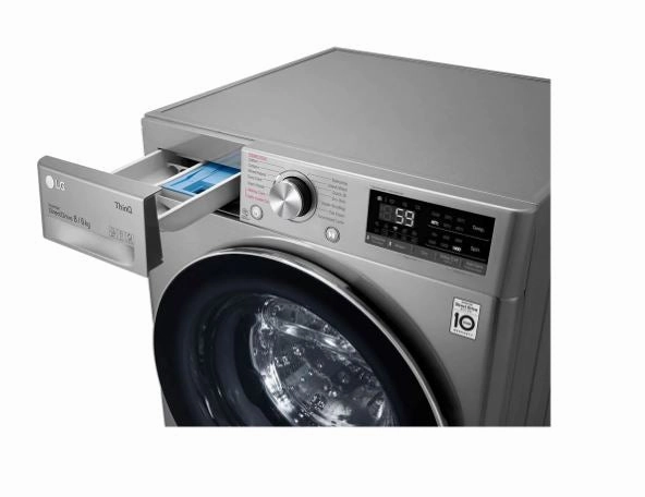 LG FV1408H4V AI DD Front Load Combo Washer Dryer (8/6kg)