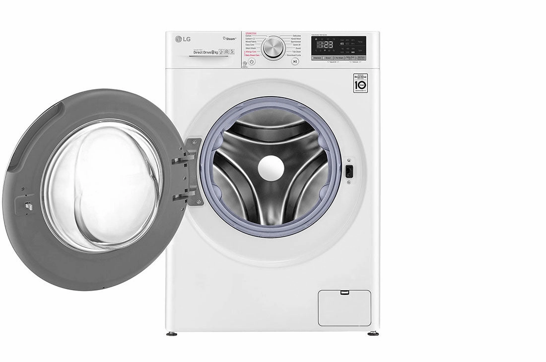 LG FV1408S4W Front Load Washer (8kg)