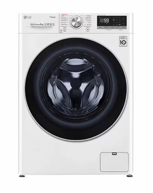 LG FV1409S3W 9KG AI Direct Drive Front Load Washing Machine   LG Dryer TD-H10VWD 10kg