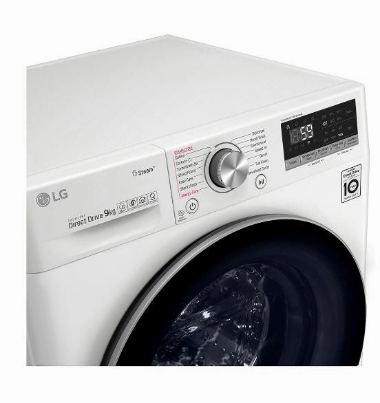 LG FV1409S3W 9KG AI Direct Drive Front Load Washing Machine