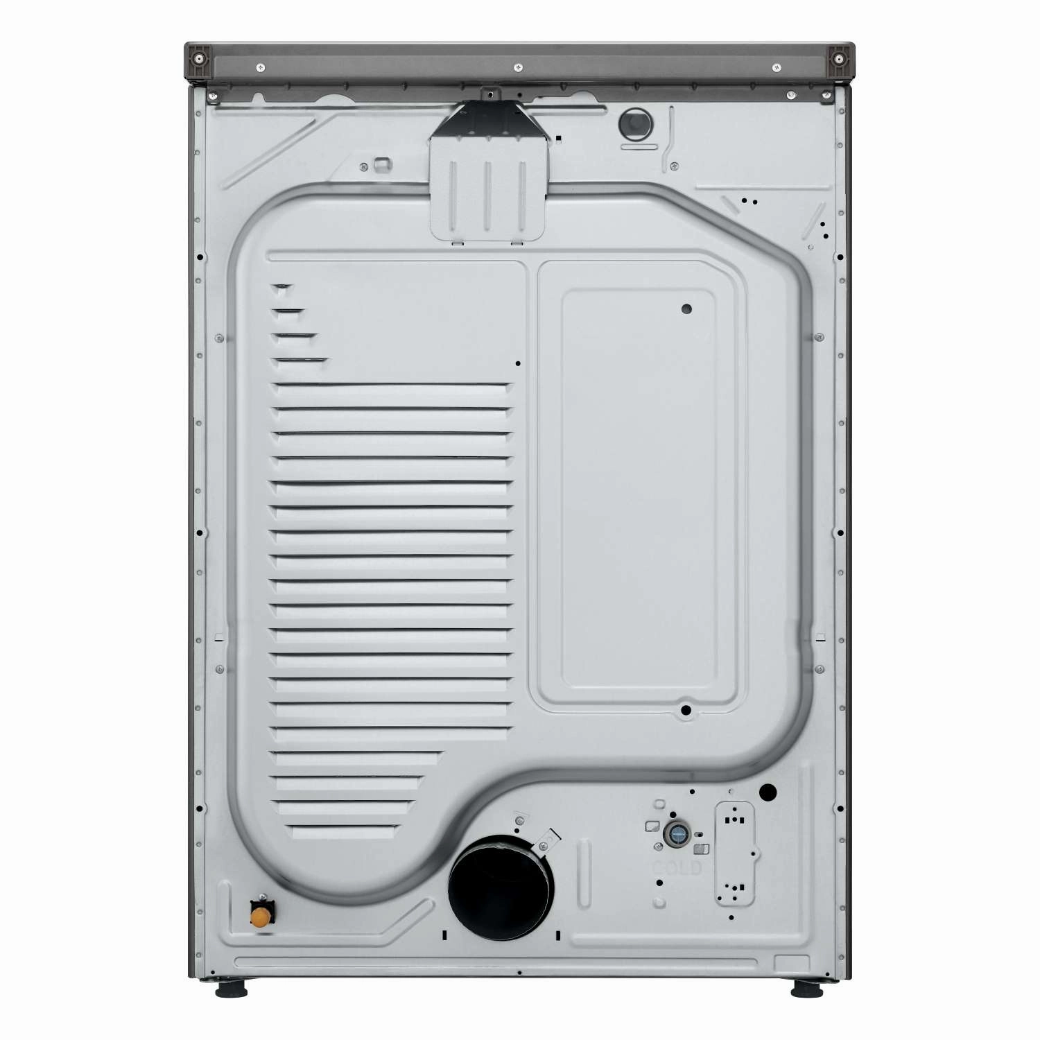 LG Graphite Steel 7.4 cu. ft. Ultra Large Capacity Smart Front Load Gas Dryer with Built-In Intelligence & TurboSteam - DLGX5501V