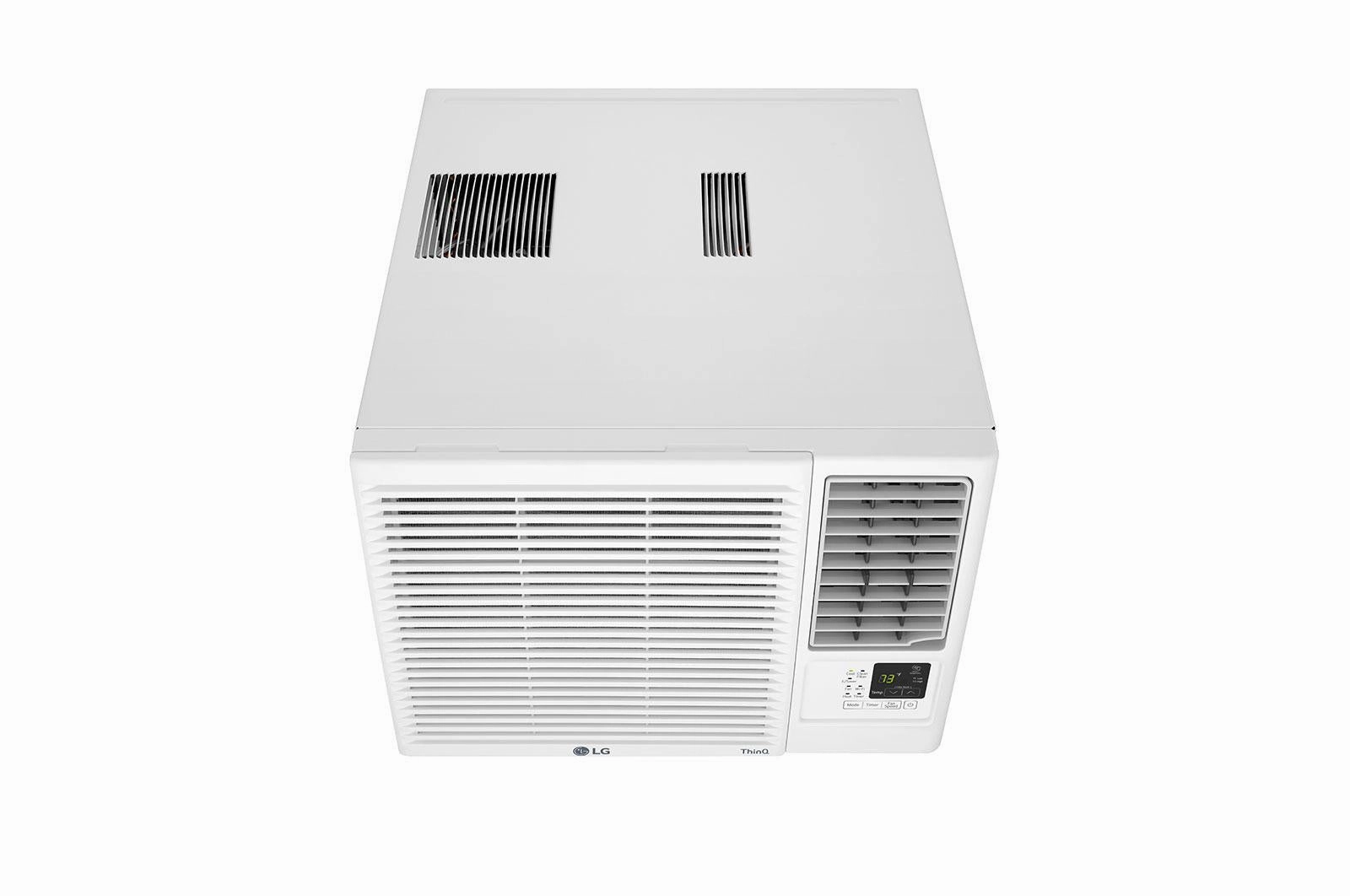 Lg LW8021HRSM 7,500 Btu Smart Wi-Fi Enabled Window Air Conditioner, Cooling & Heating