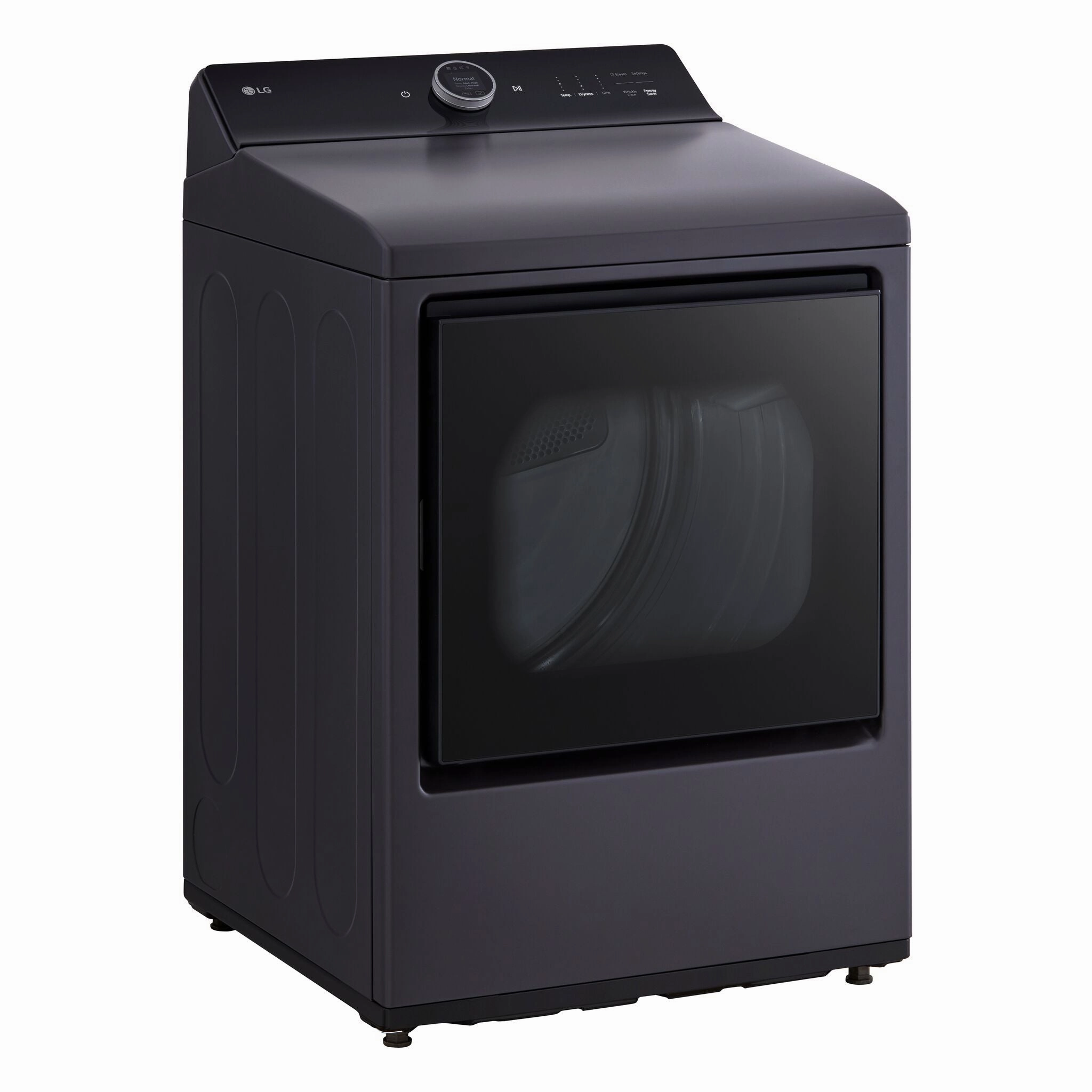 LG Matte Black Electric Dryer with EasyLoad Door (7.3 Cu.ft) - DLEX8600BE