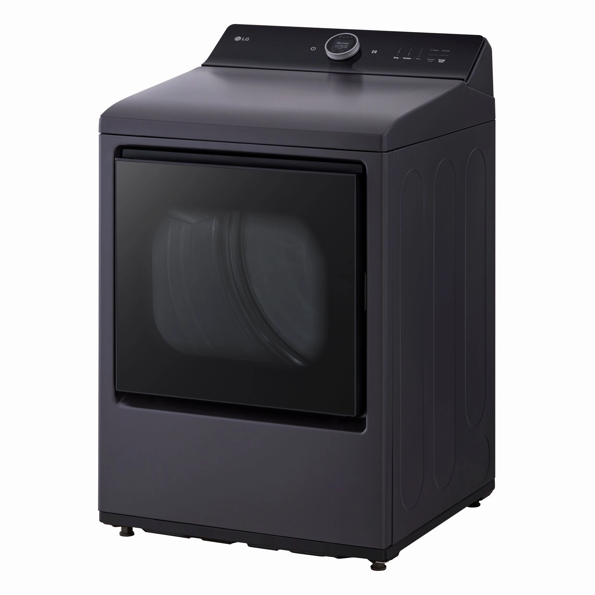 LG Matte Black Electric Dryer with EasyLoad Door (7.3 Cu.ft) - DLEX8600BE