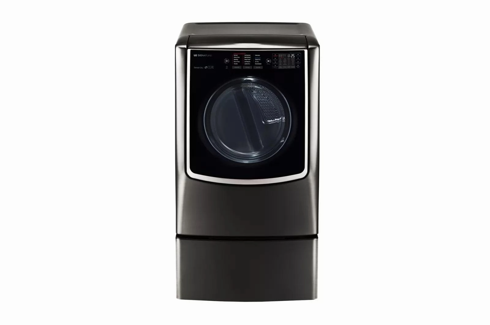 LG SIGNATURE 9.0 cu. ft. Large Smart wi-fi Enabled Electric Dryer w/ TurboSteam(TM) - (DLEX9500K)