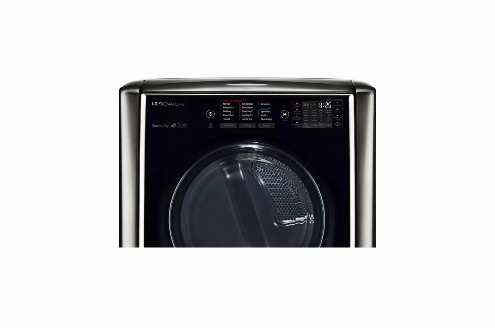 LG SIGNATURE 9.0 cu. ft. Large Smart wi-fi Enabled Gas Dryer w/ TurboSteam(TM) - (DLGX9501K)